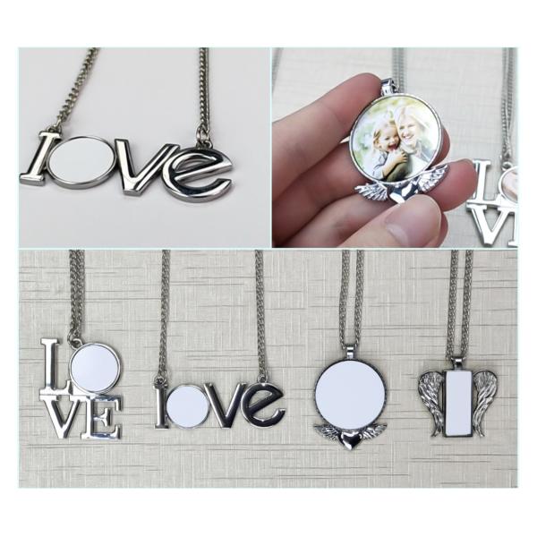 Sublimation Jewelry Blanks Sublimation Blank Wing Pendant Necklace