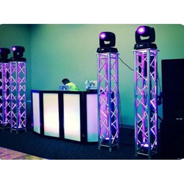 Tour de totem légère 290*290mm pour mariage en intérieur