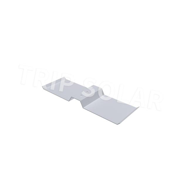25-30 Years of Service Life Solar Railing Ballasted Roof Mounting System for Flat Roof