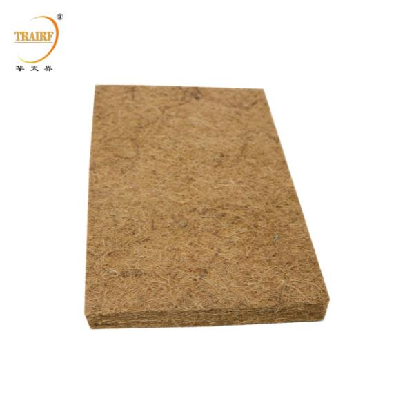 High Quality Yellow-brown Factory Coconut Coir Air Filter Natural Product for Paint Booth spray booths