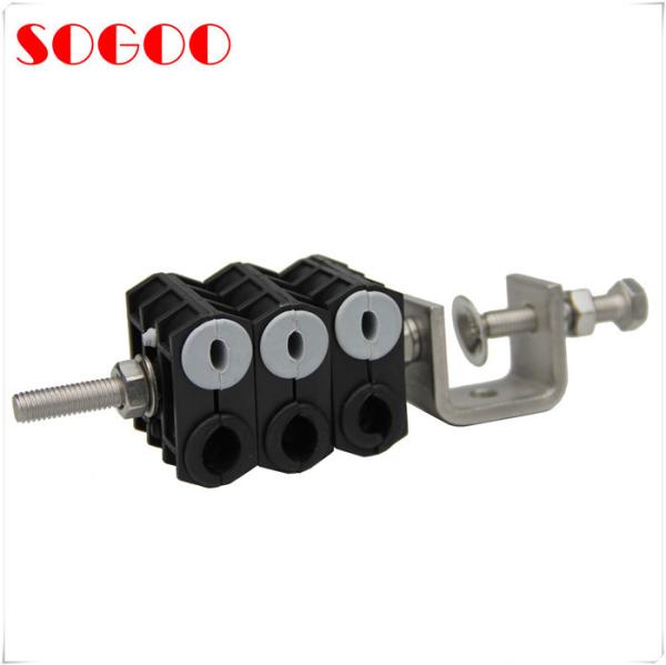 6 ways feeder clamp, fiber optical cable clamp and power cable clamp