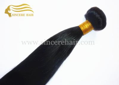 20 Inch Virgin Human Hair Extensions, 50 CM Natural Black #1B Remy Human Hair Weft Extensions 100 Gram 3.52 OZ For Sale