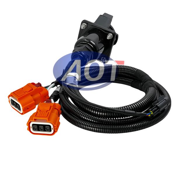 110V-240V Custom Type1 SAE J1772 EV Charger Inlet Socket 32A for Tesla