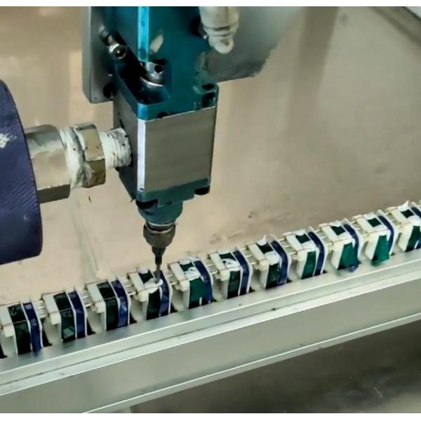 Máquina de distribuição de selantes de tela sensível ao toque para fábrica