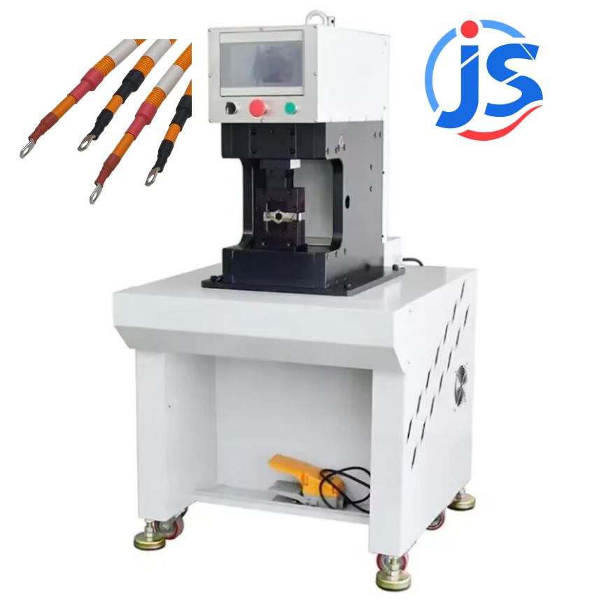 Heavy Duty Wire Terminal Crimping Machine 4 Ton Cable Crimping Machines 1250W With 30mm Stroke