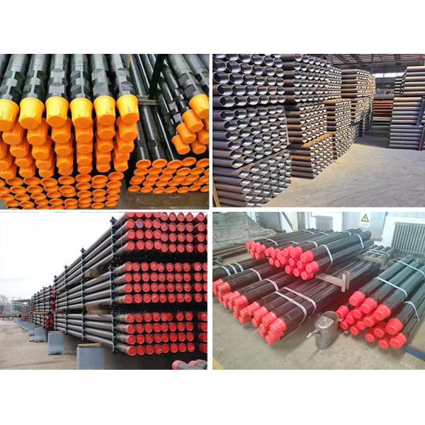 High Impact Threaded Drill Rod Water Hard Drill Rod For Blasting / Water Well