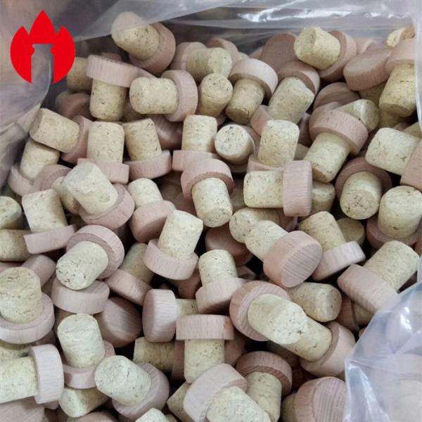 Пробочка искусственной древесины для пробирки, пробочек бутылки вина 6-50mm
