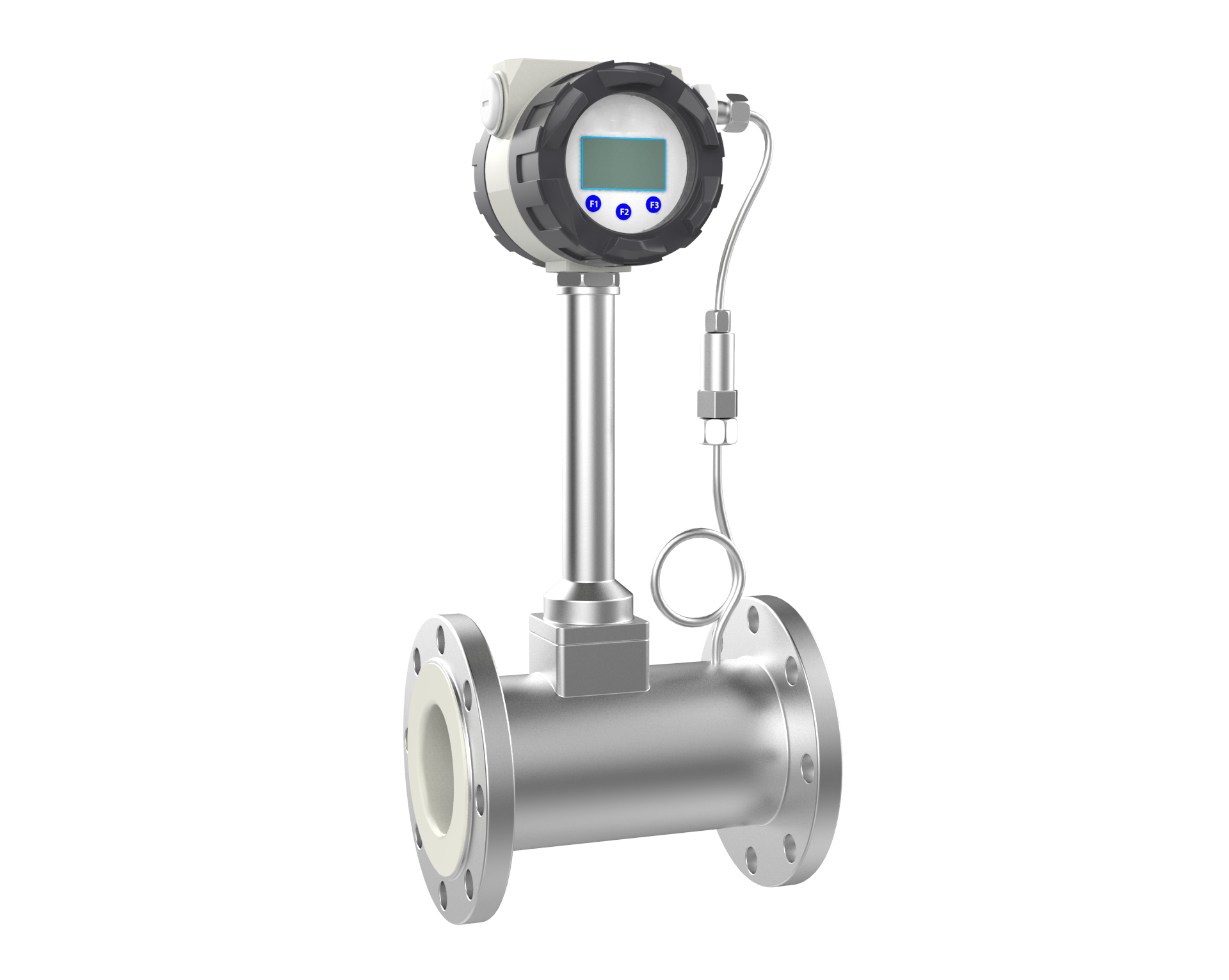 Temperature Pressure Compensation Vortex Flow Meter
