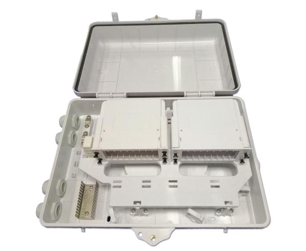 IP65 Splitter box Waterproof FTTH Fiber Optic Terminal Box 48 Core with 1x8 plc splitter cassette