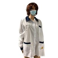 Toute la couleur adaptée aux besoins du client blanche d'ESD de tailles de manteau antistatique disponible de comité technique