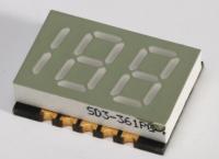 Multifonctionnel d'affichage de segment d'anode commune de 3 chiffres de LED SMD