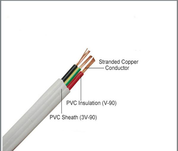 Lszh Cable resistente ao fogo Australian Standard Flat Fire Resistant TPS Cable