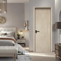 Puerta de núcleo hueco de WPC ecológica y aislamiento térmico para el hogar