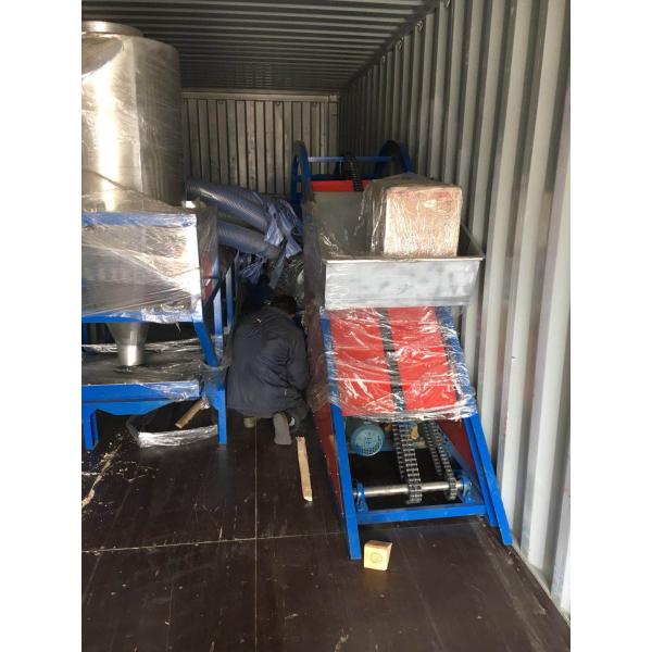 1500x220x320 cm TPR Compound Extruder Line with Superior and Performance 17000 KG