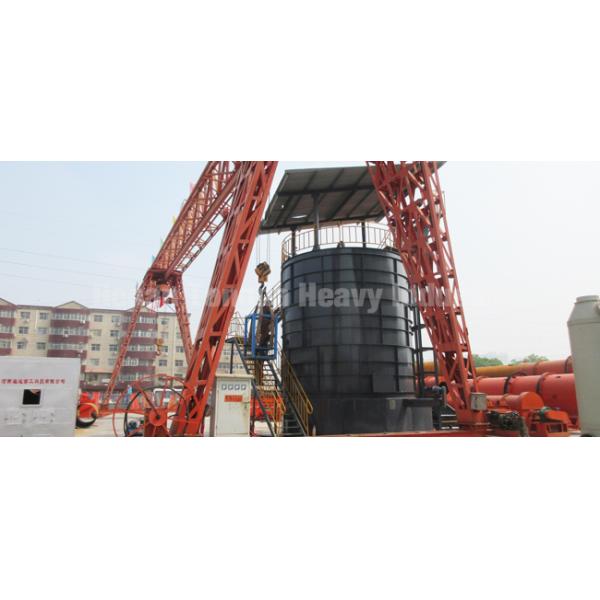 Bio Fertilizer Fermentation Vessel Cow Dung Industrial Fermentation Tank