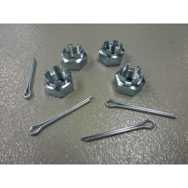DIN935 Slotted Nut Hex Slotted Castle Nuts Grade 4.8/8.8/10.9/12.9Ect Standard DIN
