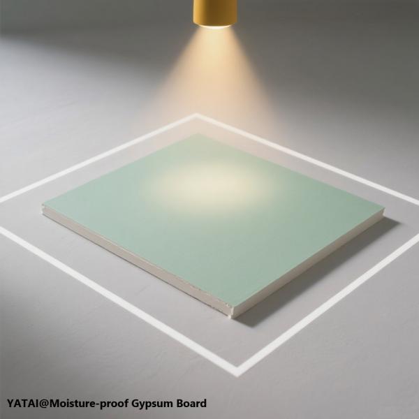 Smooth Moisture Proof Gypsum Board 22kg For Interior Wall And Ceiling Decoration