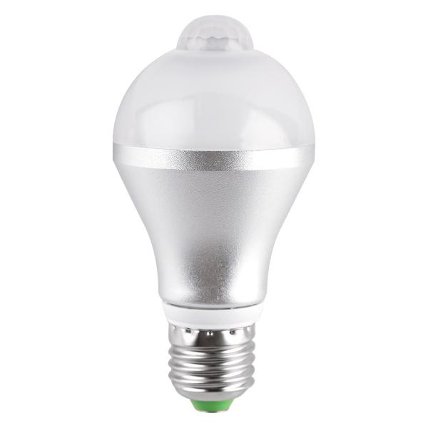 Powered PIR Sensor Light Bulb Automatically Turn On E27 PIR Bulb