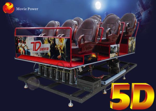 Enrole o cinema da realidade virtual 5 D do cheiro da névoa/5D Sinema com os filmes 100pics