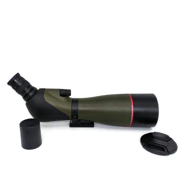 Updated 20-60x80 BAK4 Angled Telescope With Tripod And Carrying Bag And Smartphone Adapter