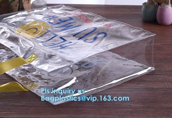 Crossbody Messenger Shoulder Bag Sling Bag, transparent handbag tote shoulder PVC sling clear vinyl beach bag, handy bag