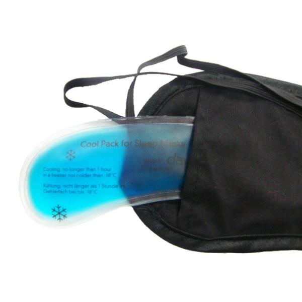 Cool Pack Black eye shade for sleeping With Common Design / Customized Logo