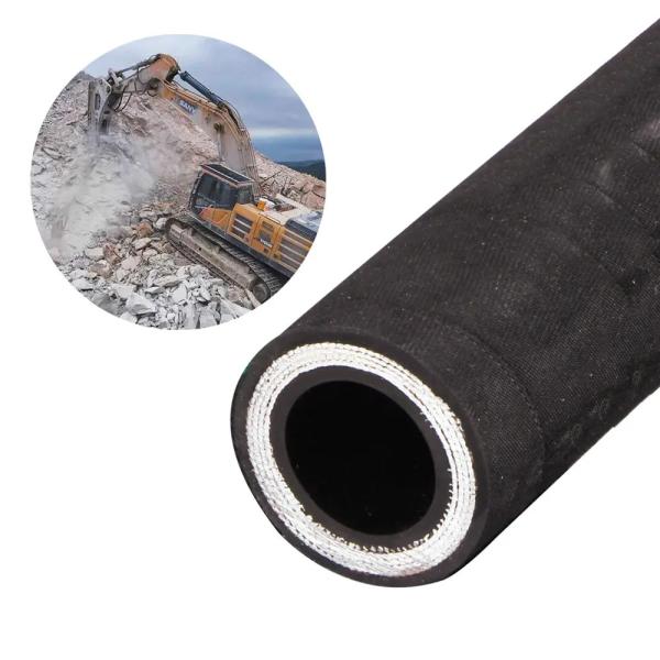 Industrial High Pressure Hose EN856 4sh Hydraulic Rubber Hose