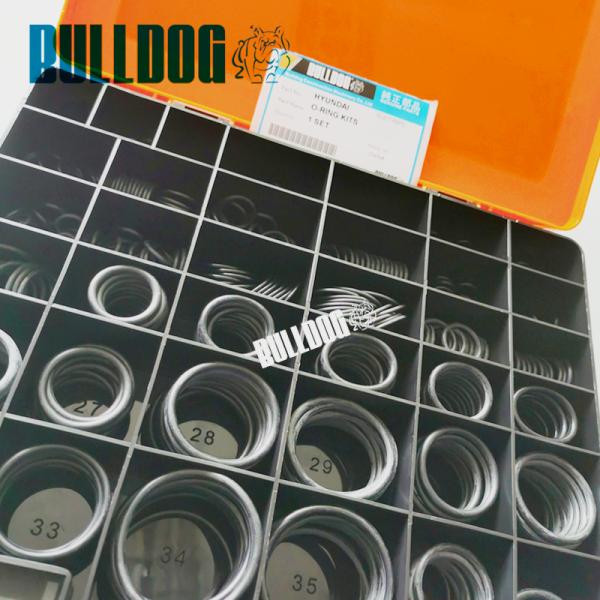 Hydraulic Gasket O Ring Seal Kit Rubber O Ring Set Box 91E1-27300 Fit HYUNDAI