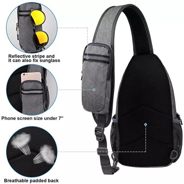 Легковес сумки плечевого ремня перемещения ISO9001 противоударный