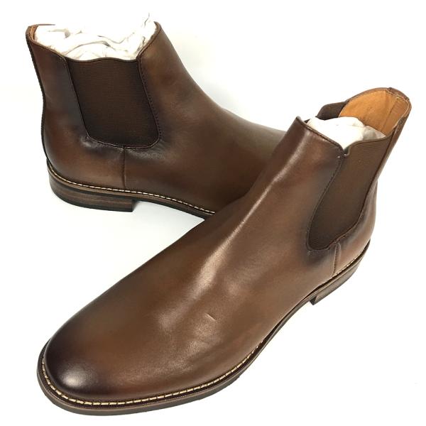 Mens Round Toe Cowboy Boots , Waterproof Winter Martin Boots