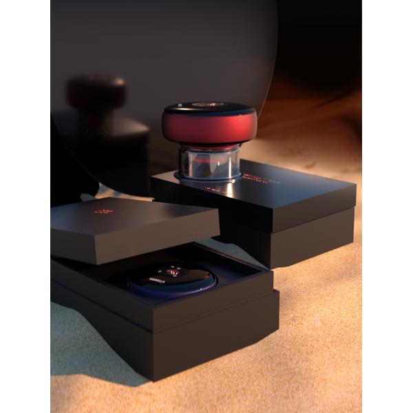 Type-C Powered Fitdash Foot Massage Therapy Device with Red Light and Vibrating Suction