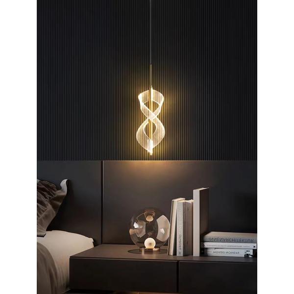 Lumières LED modernes Pendant Lumières intérieures Lampes suspendues Chambre à coucher Chambre à manger