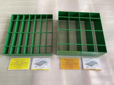 Rejillas de aluminio o acero galvanizado de 1,2 m de ancho para suelo de pasarela