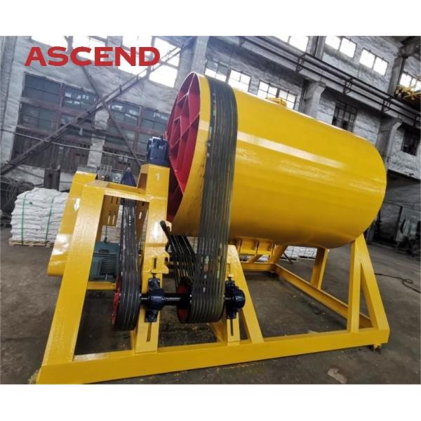 TCQ2100X2100 Глинистый древесный уголь Керамический мягкий шлифовальный завод Горное оборудование с эффективным объемом 6 7 8 кубических метров