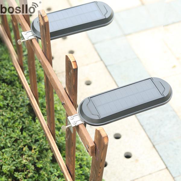 Lâmpadas de parede solares CE Luz branca 6000K Lâmpadas de parede de jardim solares