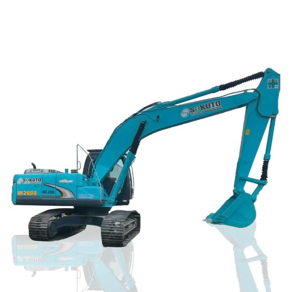 SK200-8 Used Kobelco Excavators Middle Size 0.8m3 Bucket Capacity 114KW