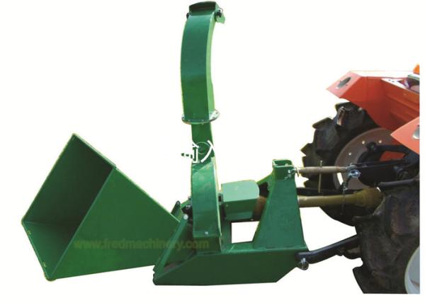 30 - 100 HP 6 Inch Chipper Shredder , 3 Point Hitch Home Wood Chipper