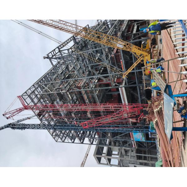 Large Tonnage Workshop Steel Structure High Load Steel Custom Prefabricated Buildings