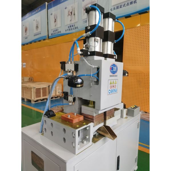 8mm Pneumatic Flash Butt Welder For Bandsaw Blade Ac Strip Steel Copper Aluminum Welding