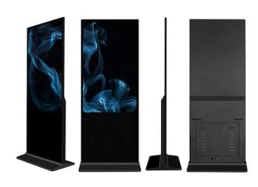 Vertical Interactive Digital Advertising Kiosk Display All In One 65 Inch