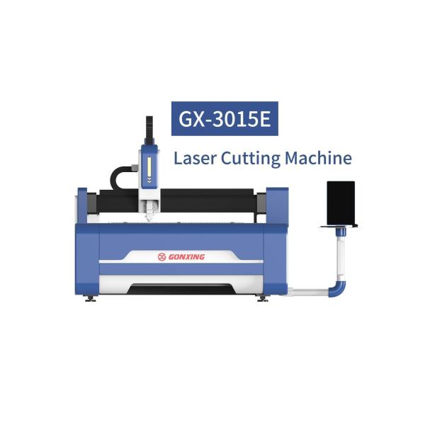 GXLASER Model Fiber Laser Metal Cutting Machine 1500W 2000W 3000W featuring Raytools Cutting Head and Yaskawa Servo Motor
