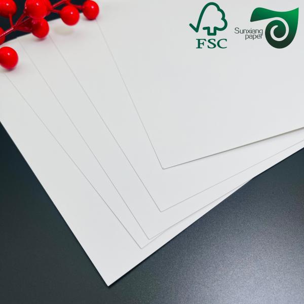 295gsm 325gsm SBS Paper Board C1S Ivory Board  Ideal For Greeting Card Crafting FSC