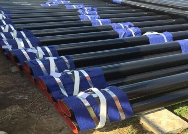 Tubulação de aço laminada a alta temperatura Q235 Q345 SS400 de ERW em volta da espessura de 1.2mm-15mm