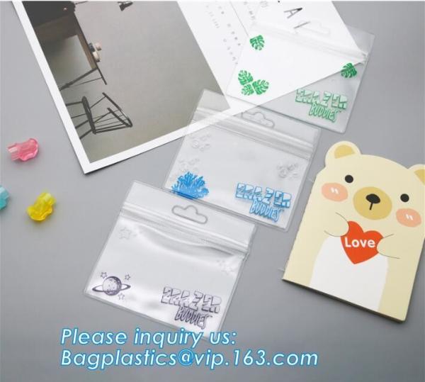 Jewelry Bag/ Jewelry Packaging PVC Oxidation Resistance Plastic Bag With Zip Portable Handbag for Makeup Tools Organize