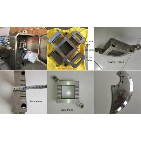 Meat Cutting Machine with Full Automatic Meat Trimming and Stainless Steel Blades