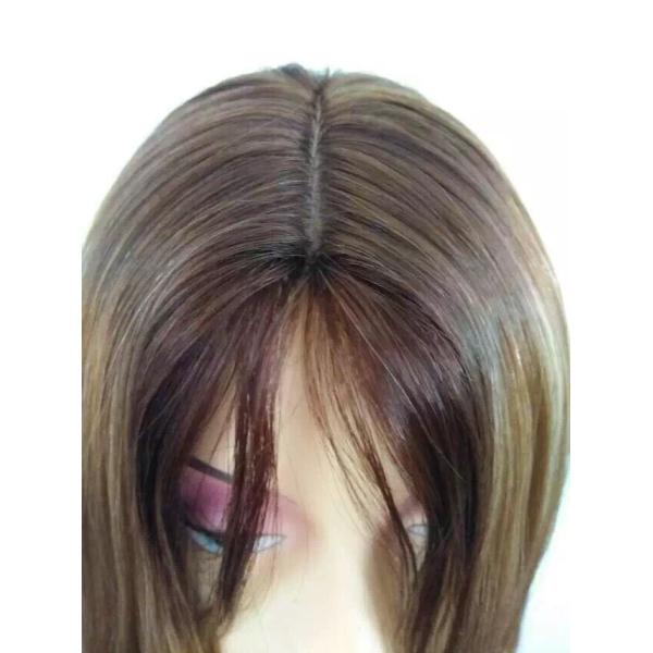 Factory Wholesale Unprocessed Euiopean Hair Jewish Wigs ,Blonde Color Kosher Wigs