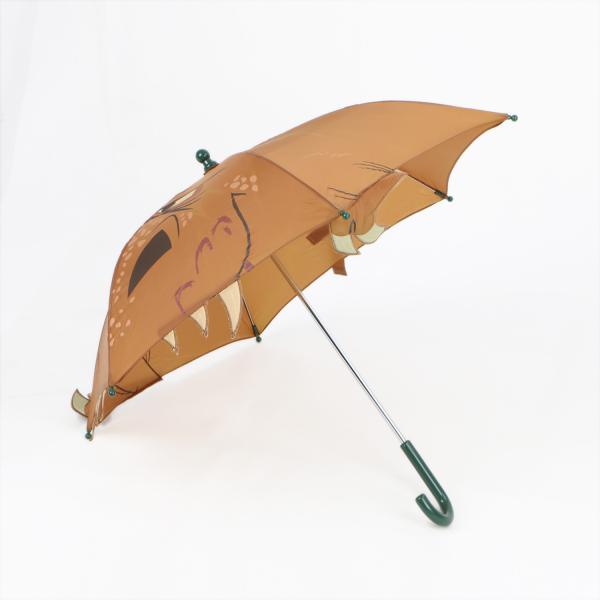 19 Inch Fox Kids Rain Umbrella 190T Polyester Toddler Boy Umbrella Logo Customize