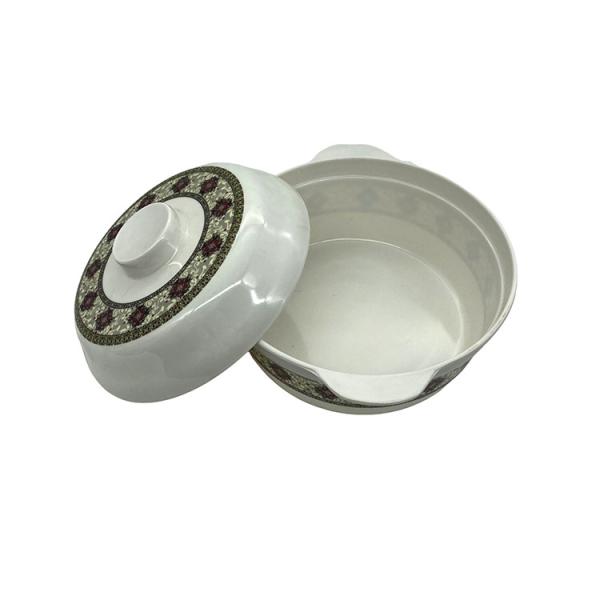 Durable Noodle Bowl Lid Tasteless 7.3 Inch Soup Bowl Melamine