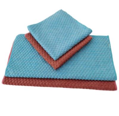 toalhas polonesas de Rags Wash High Quality Microfiber do carro do jacquard de 40x40 Cm para carros
