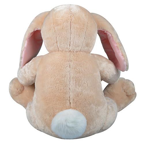 Fuzz animal bunny with basket, extrem soft ,cuddle play sets for kids, best gifts for toddles, sanfe and Eco friendly